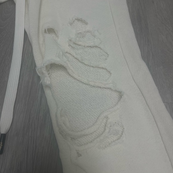 R13 Shredded Drop Crotch Sweatpants. SIZE small - Picture 8 of 14